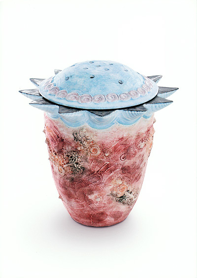 Urne "Fossil", ca. 22 cm hoch