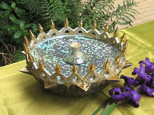 Urne "Garten Eden", ca. 16 cm hoch